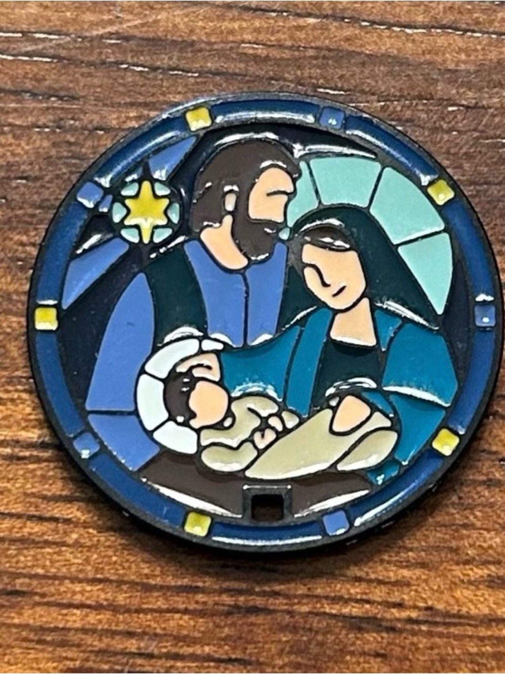 VHTF Origami Owl Nativity Plate